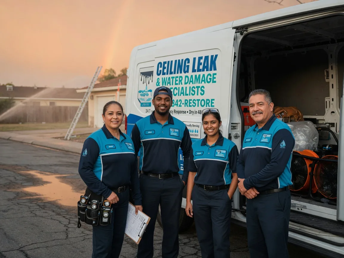 Ceiling Leak Cleanup company in Scurry, TX